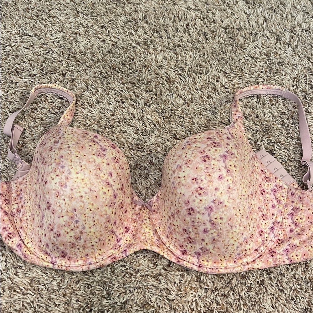 Floral Underwire Bra